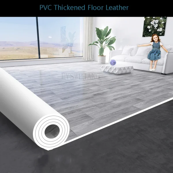 Flooring - Thickened - Adhesive - Anti-Slip - Apply Directly Mat Dense 1.0 Plastic PVC - Leather Cement Environmentally