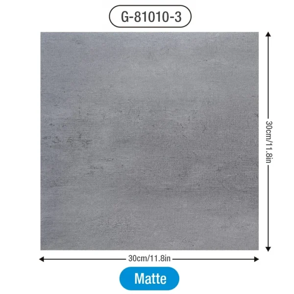 Simulated Thick Marble Tile Floor Sticker PVC Waterproof Self-adhesive Living room Toilet Kitchen Home Floor Decor Wall sticker - Image 22