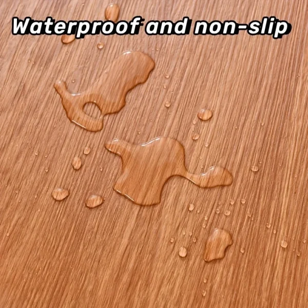 Flooring - 40CM Antifouling Roll Material Wood Grain Self-adhesive - Image 4