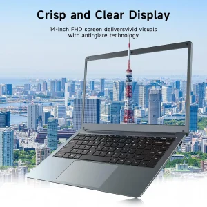 14 Inch Laptop Intel Celeron N3350 6GB RAM 64GB+256GB SSD Windows 10