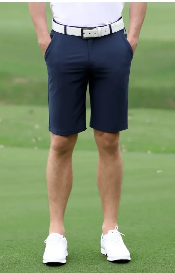 Men's Golf Shorts Solid Colors Breathable - Image 34