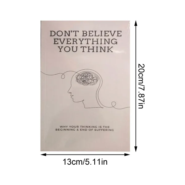 Don't Believe Everything You Think By Joseph Nguyen Why Your Thinking Is The Beginning & End Of Suffering Paperback English Book - Image 5