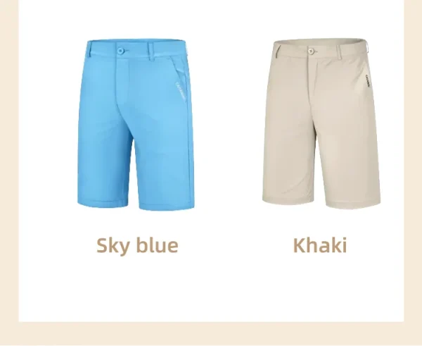 Men's Golf Shorts Summer Refreshing Breathable Comfortable Cotton CAIIAWAV - Image 12