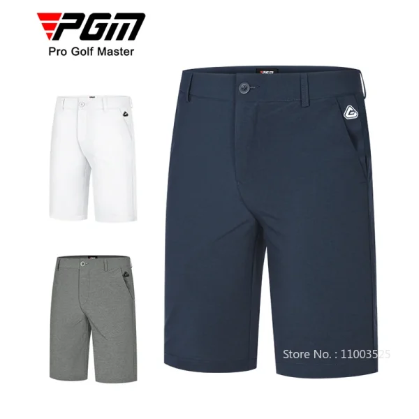 Men's Golf Shorts Solid Colors Breathable - Image 4