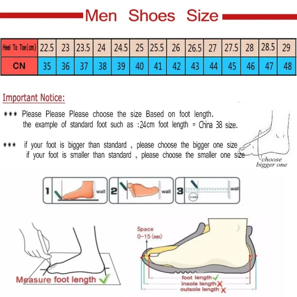 Men Casual Shoe - Comfortable Flat Vulcanized Sneakers Summer Autumn Leisure Leather - Image 11