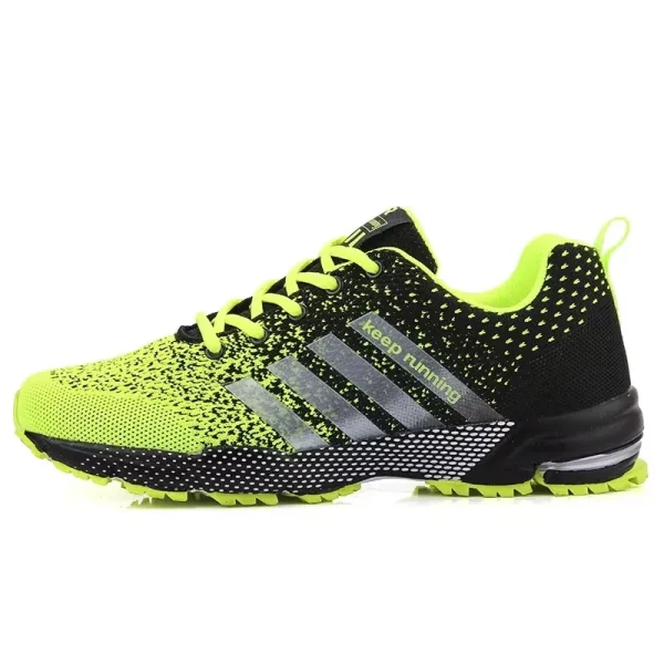 Men's Explosive Street Eye Catching Design Board Shoes with Unique Color Matching Breathable Comfortable Anti Slip Walking Shoes - Image 10