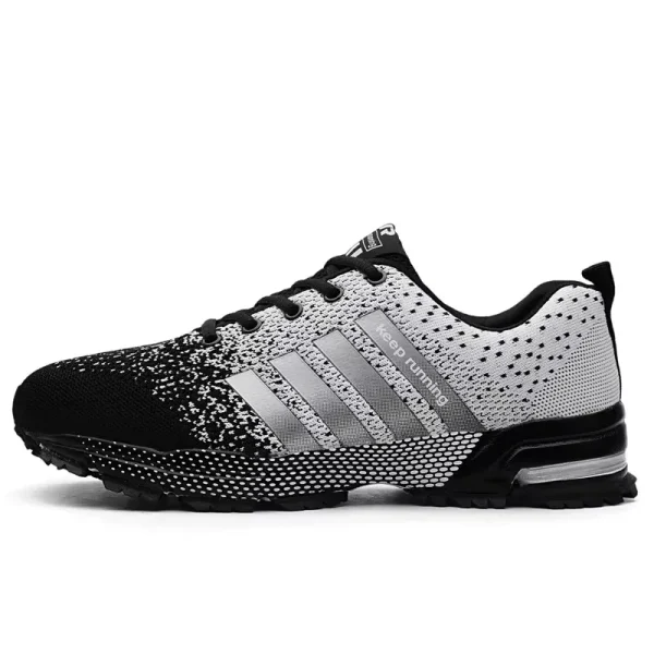 Men's Explosive Street Eye Catching Design Board Shoes with Unique Color Matching Breathable Comfortable Anti Slip Walking Shoes - Image 9