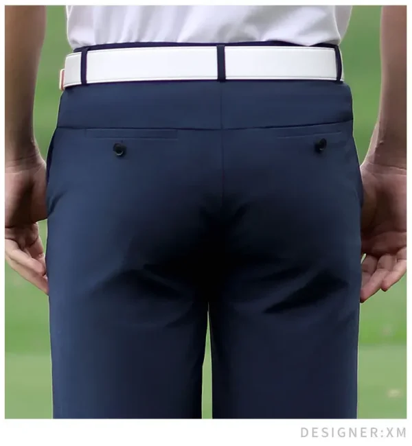 Men's Golf Shorts Solid Colors Breathable - Image 36